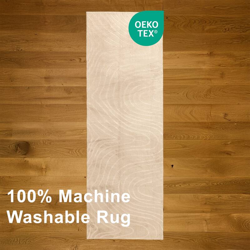 ECARPETGALLERY Somos Modern Machine Washable Area Rug