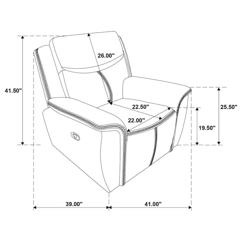 Sloane Upholstered Reclining Sofa Set