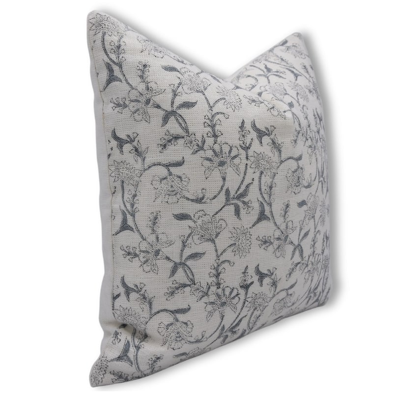 Linen Bohemian Block print pillow Cover- Jaldhara