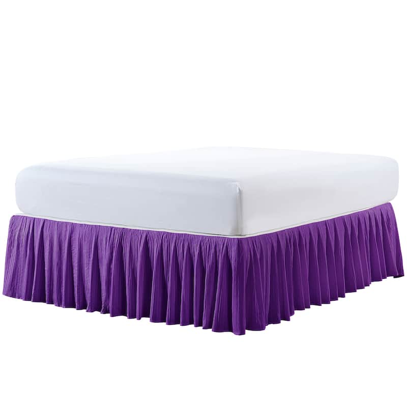 Serenta Pleated Bedskirt 18" Drop
