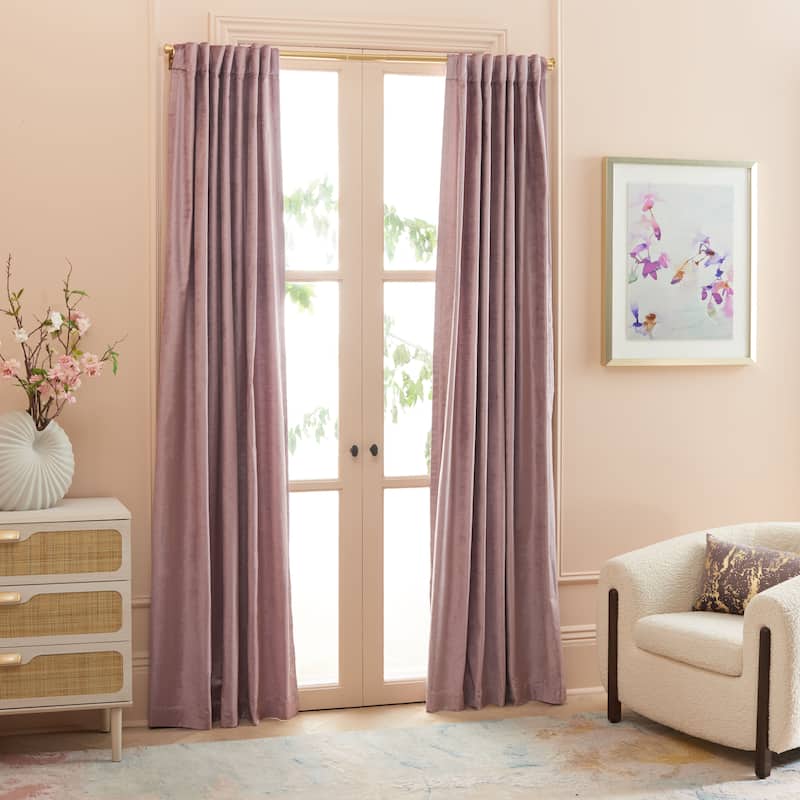 SAFAVIEH Kairi Blackout Window Curtain Panel Treatment (Single)
