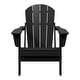 preview thumbnail 20 of 166, Laguna Fade Resistant All Weather Outdoor Patio Folding Adirondack Chair