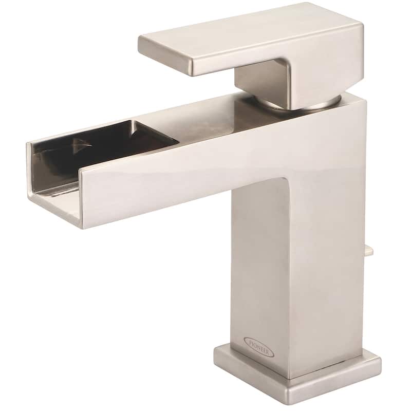 Pioneer Faucets 3MO170 Mod 1.2 GPM Single Hole Bathroom Faucet - PVD Brushed Nickel