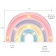 preview thumbnail 3 of 6, Bedtime Originals Rainbow Hearts Table Top Night Light Soft-Glow LED Lamp