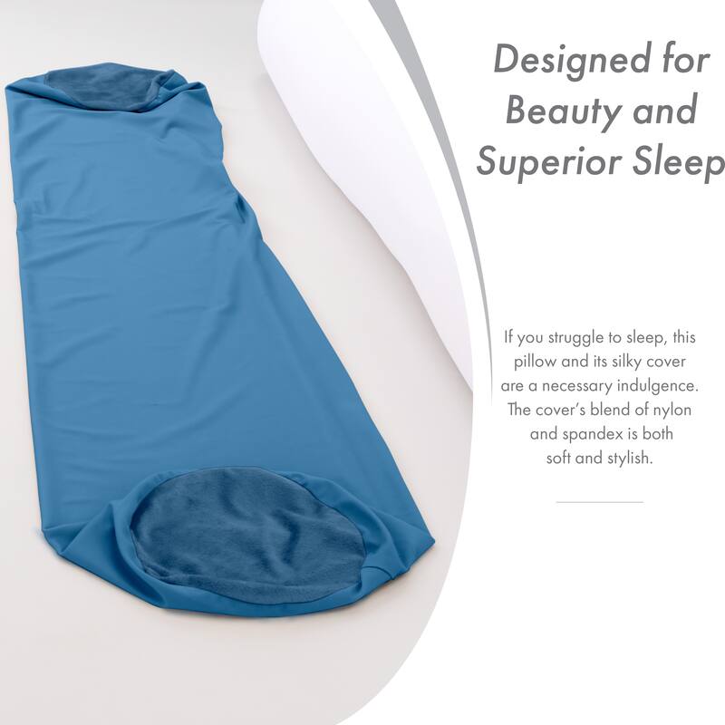 Cover Only - Body Pillowcase - Spandex/Nylon Blend for Silky Touch