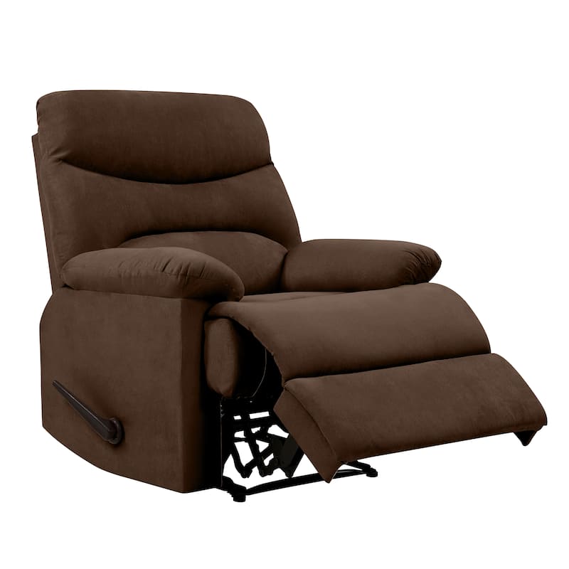 ProLounger Wall Hugger Microfiber Recliner - Dark Brown