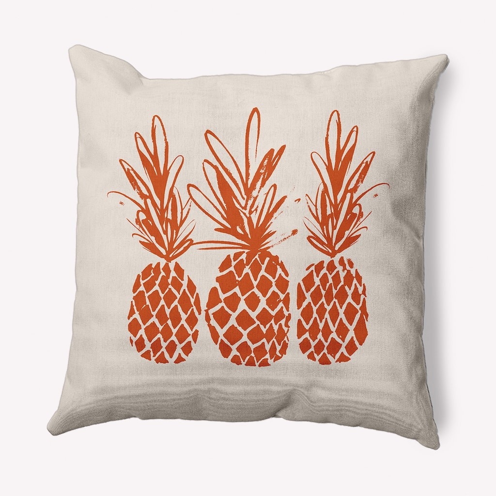 Pineapples Decorative Throw Pillow