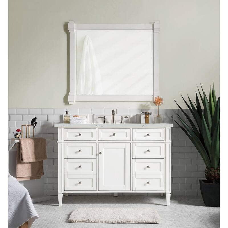 James Martin Vanities 655-V48-FENC Brittany 48" Free Standing Single