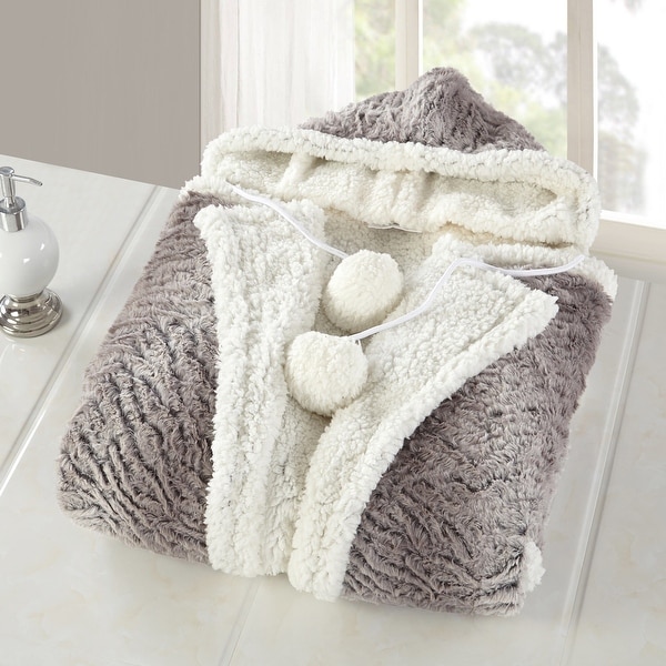 Sherpa snuggle blanket sales