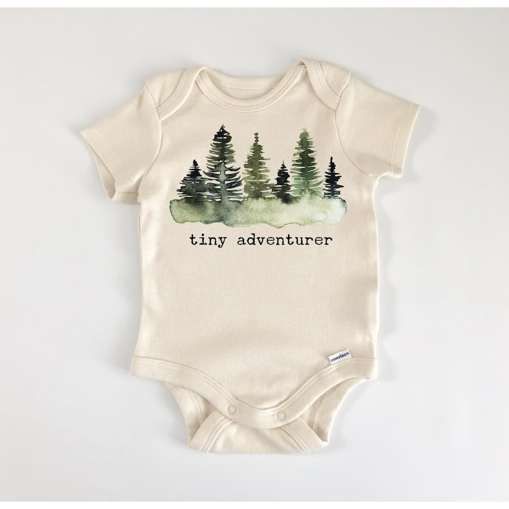 Tiny Adventurer - Baby Boy Girl Clothes Infant Bodysuit Funny Cute Newborn