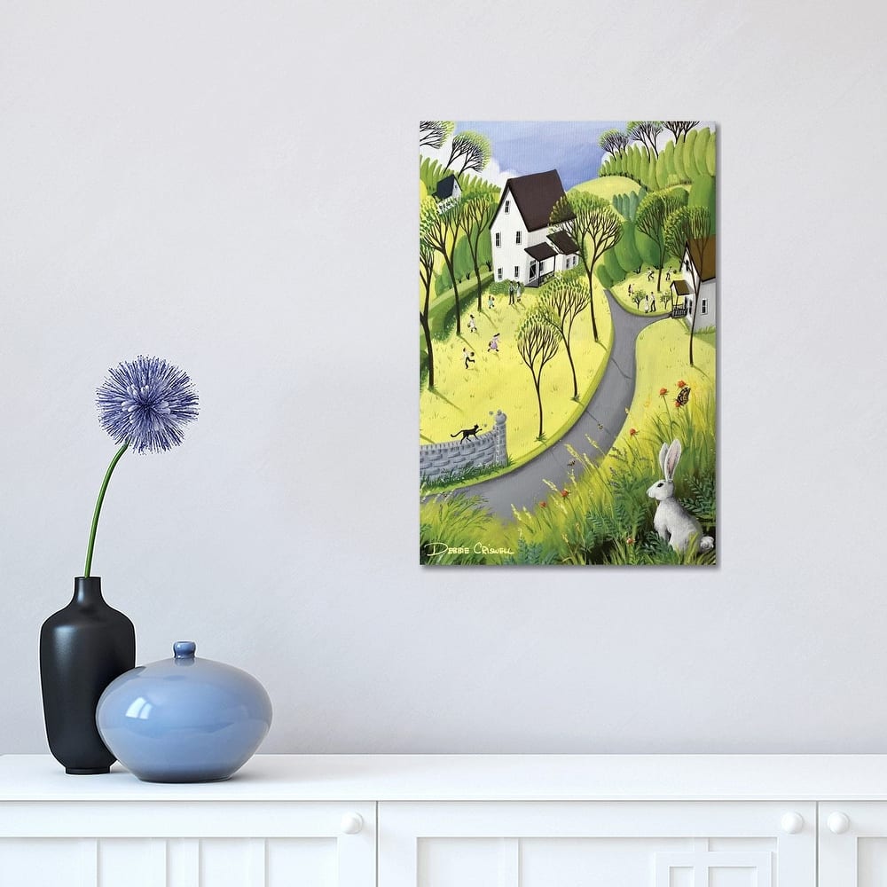 iCanvas "Easter Bunny" by Debbie Criswell Canvas Print