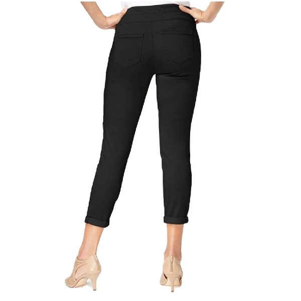 style & co black pants