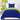 Lil' Sis Lime and Cobalt Blue Reversible Comforter set