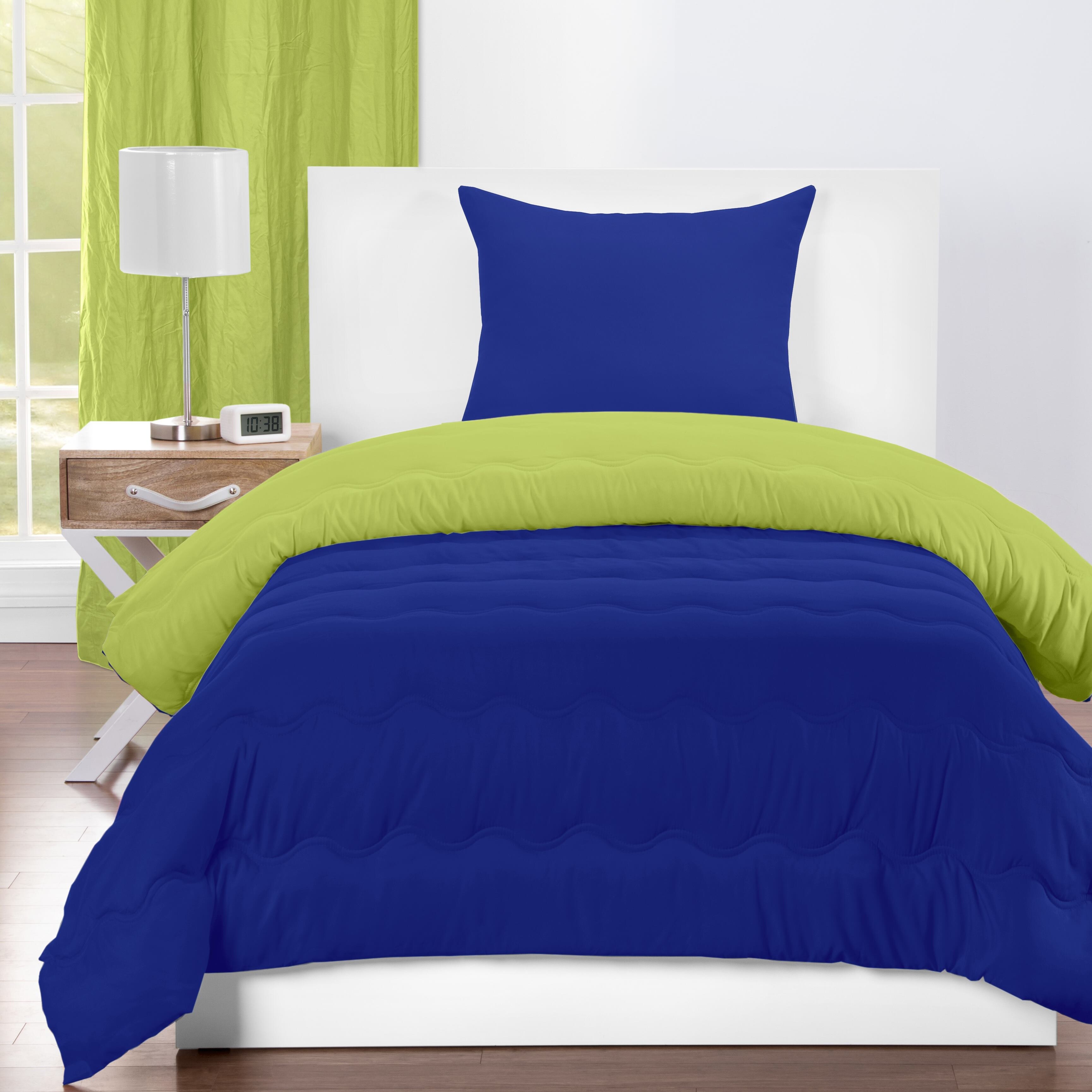 Royal blue twin comforter outlet