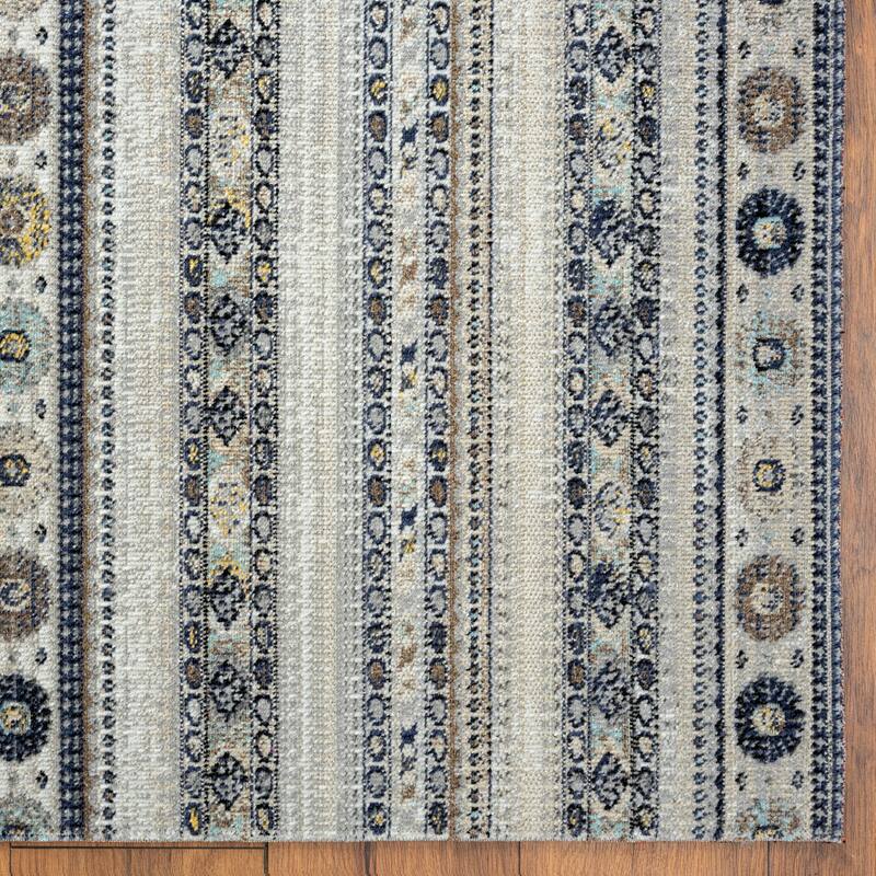 N Natori 24-Seven Outdoor/Indoor Tribal Southwestern Area Rug