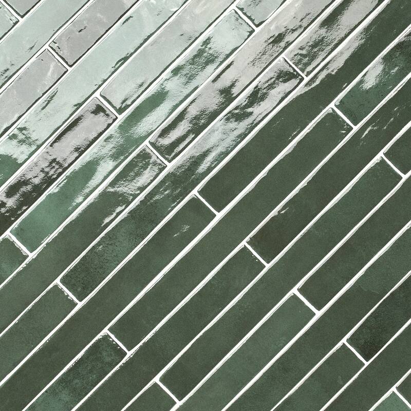 Ackland AKNPTWES2X18G-CA Westley - 2" x 18" Porcelain Floor and Wall