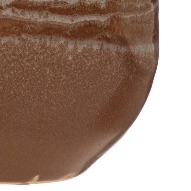 Edge Stoneware Planter - 5.1"L x 5.1"W x 4.4"H
