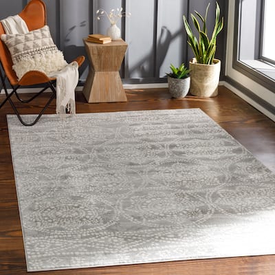 Aracely Mosaic Medallion Area Rug
