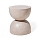 preview thumbnail 49 of 58, Glitzhome 18"H Modern MGO Faux Terrazzo Planter Stand Garden Stool
