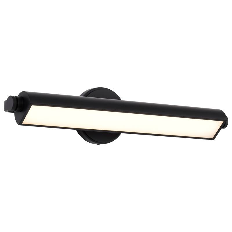 Auden 24 Inch LED Vanity 3 CCT Selectable Black Finish Acrylic Lens
