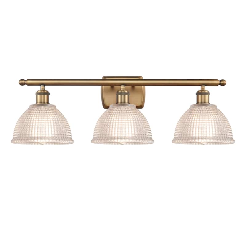 Innovations Lighting Arietta 3 Light 26" Wide Bathroom Vanity Light - Brushed Brass / Clear