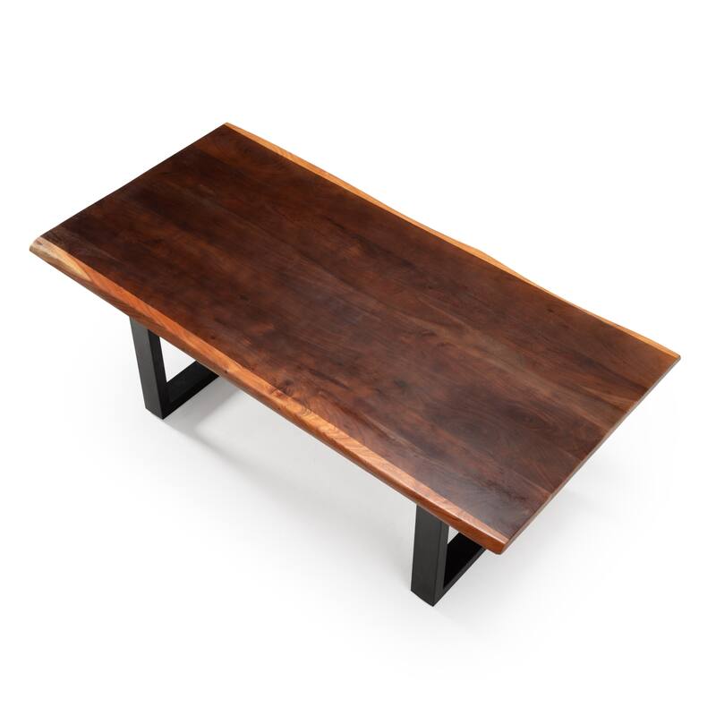 Modrest Taylor Modern Live Edge Wood Dining Table