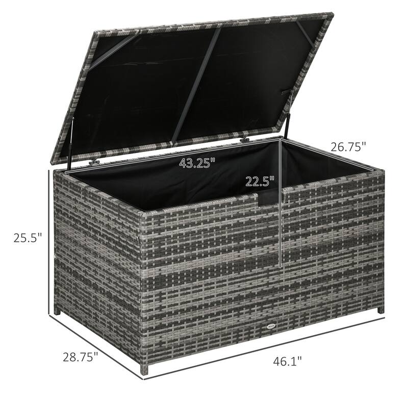 Outsunny 113 Gallon Deck Box