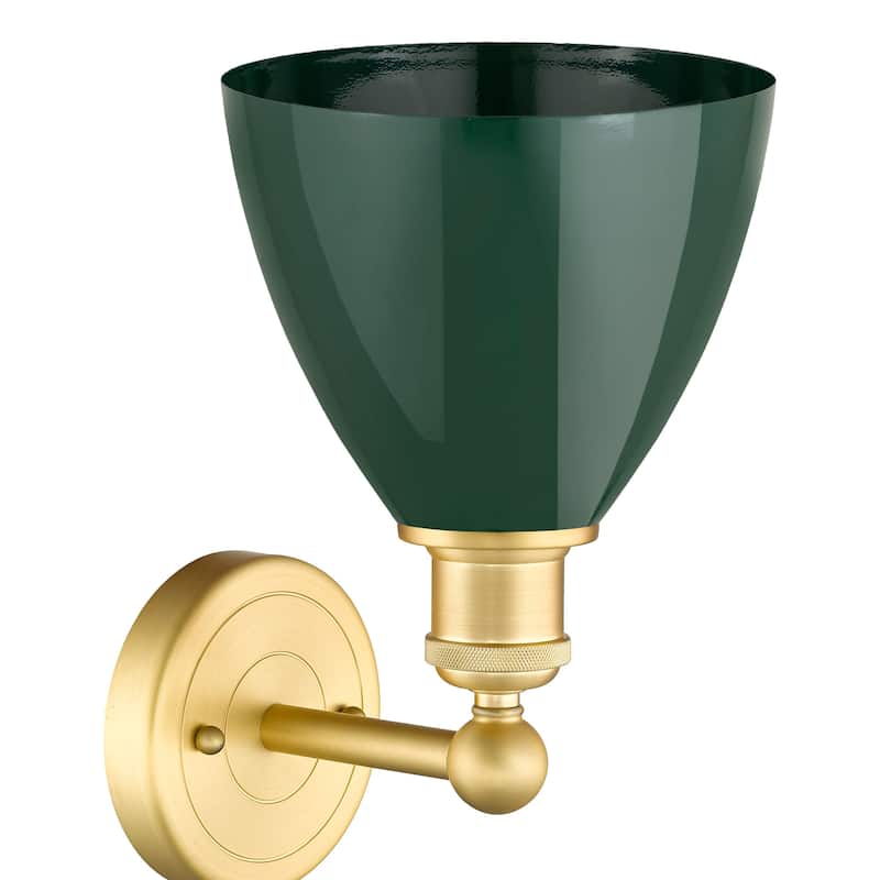 Innovations Lighting 616-1W-12-8 Plymouth Sconce Plymouth Dome 12"