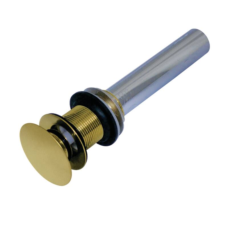 Trimscape Push Pop-Up Drain without Overflow - Brushed Brass