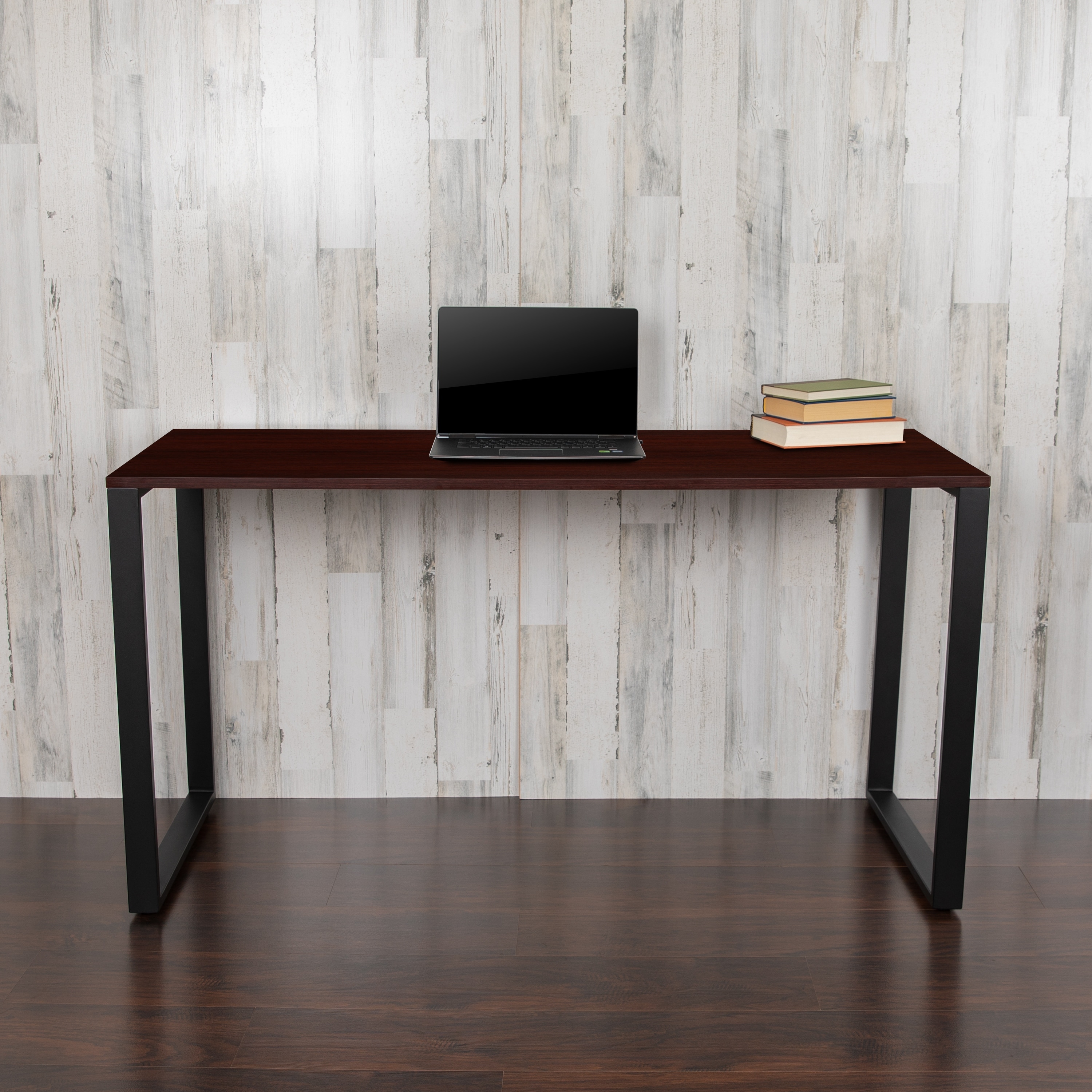 Commercial Grade 55-inch Industrial Style Office Desk