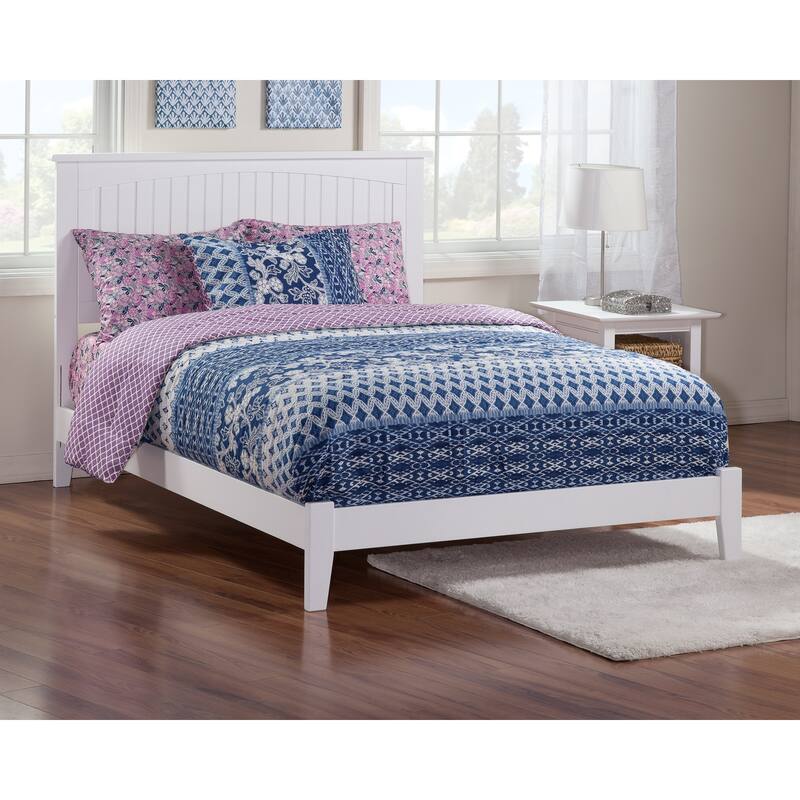 Traditional Bed Frame with Footboard - HomeStock Renaissance Revival Style Bed