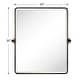 preview thumbnail 126 of 157, TEHOME Woodvale Rectangle Vertical Metal Wall Mirrors