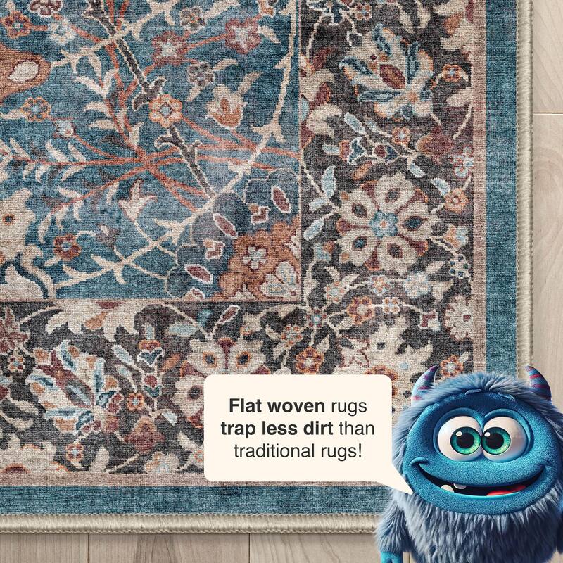 Well Woven Vintage Liana Flat-Weave Area Rug