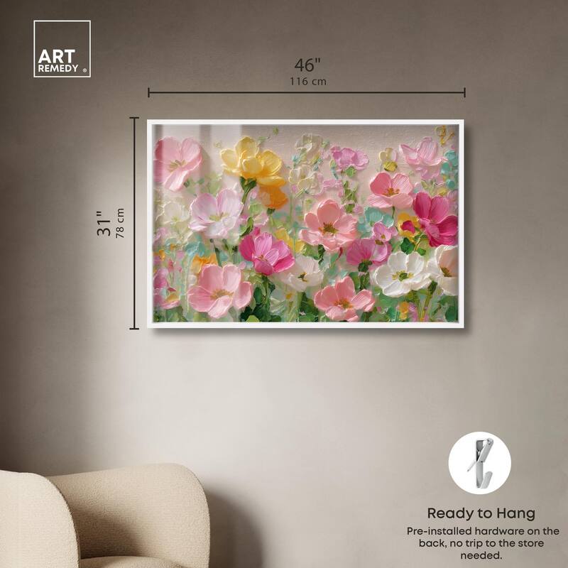 Expressed in Petals I Shadowbox by Art Remedy