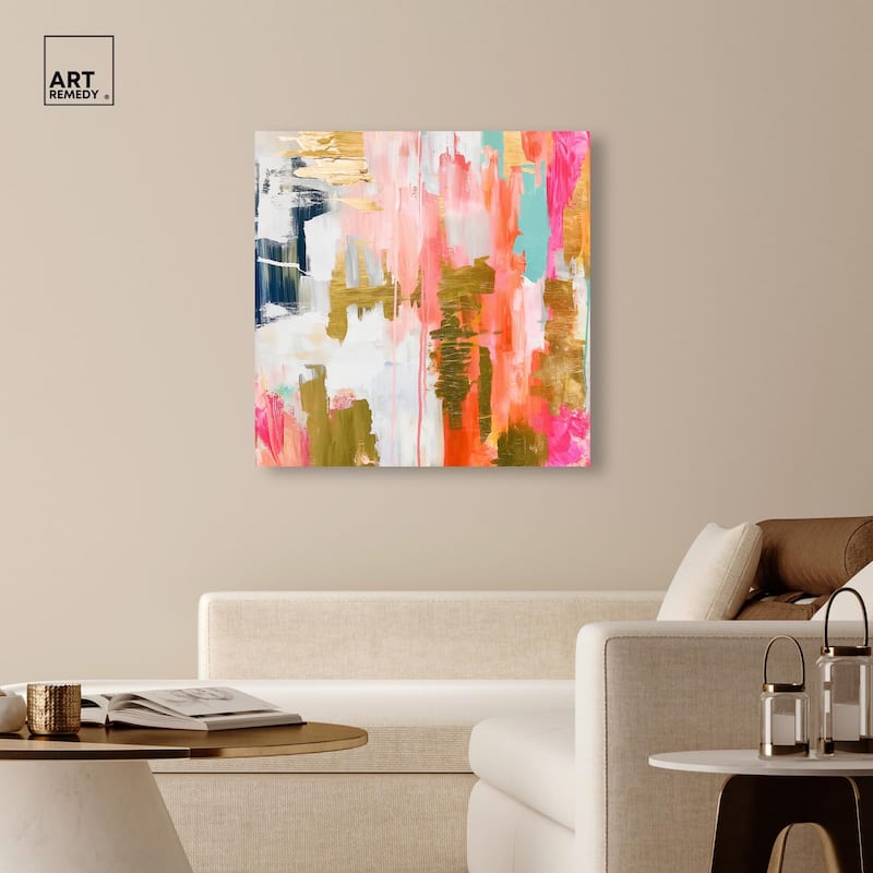 Exuberant Hues I Canvas by Art Remedy, Gallery Wrapped