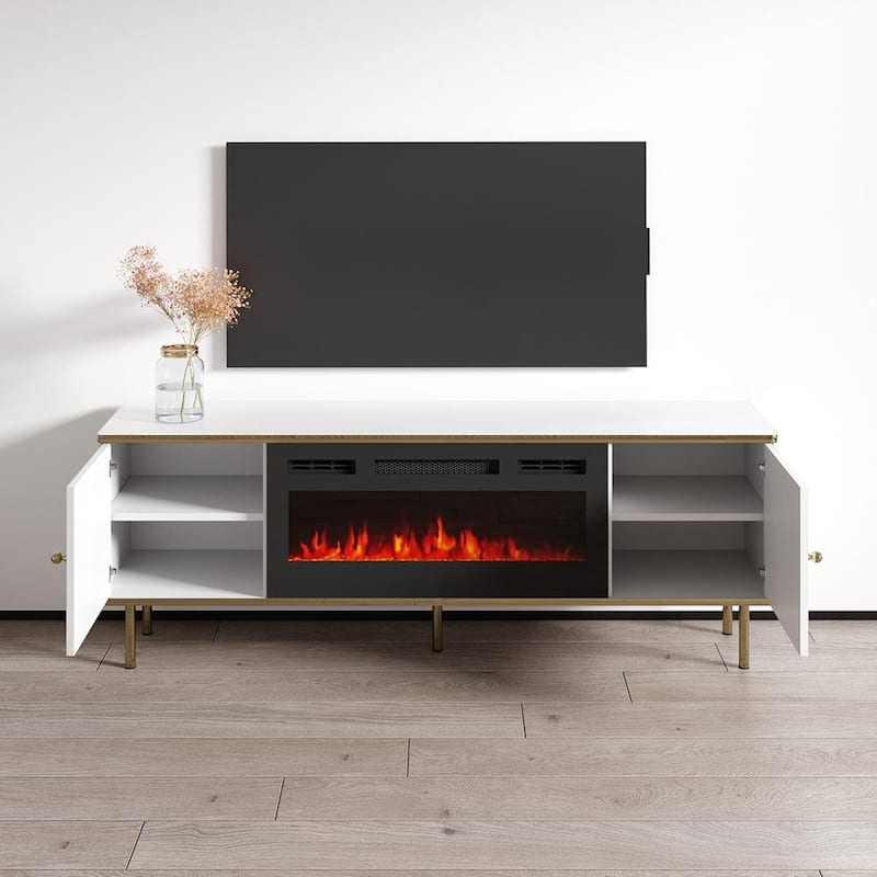 Camelia BL-EF Electric Fireplace 63" TV Stand