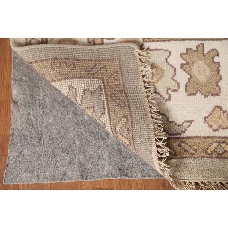 Oushak Oriental Area Rug Handmade Bedroom Wool Carpet - 9'1"x 11'11"