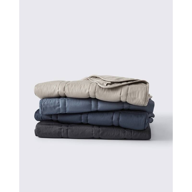 Cool Cotton Daydreamer Weighted Lap Blanket - Throw - Dusk