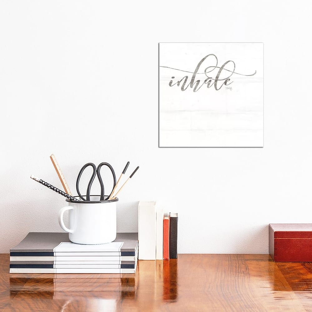 iCanvas "Inhale" by Marla Rae Canvas Print
