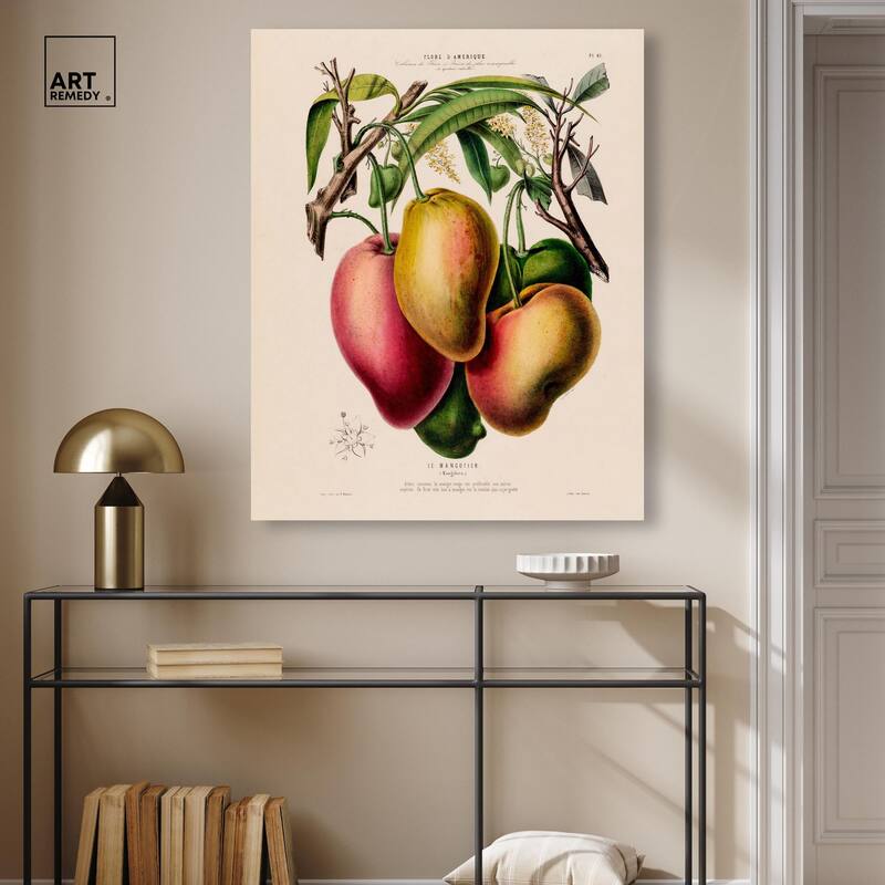Mangoes by Etienne Denisse Canvas by Art Remedy, Gallery Wrapped
