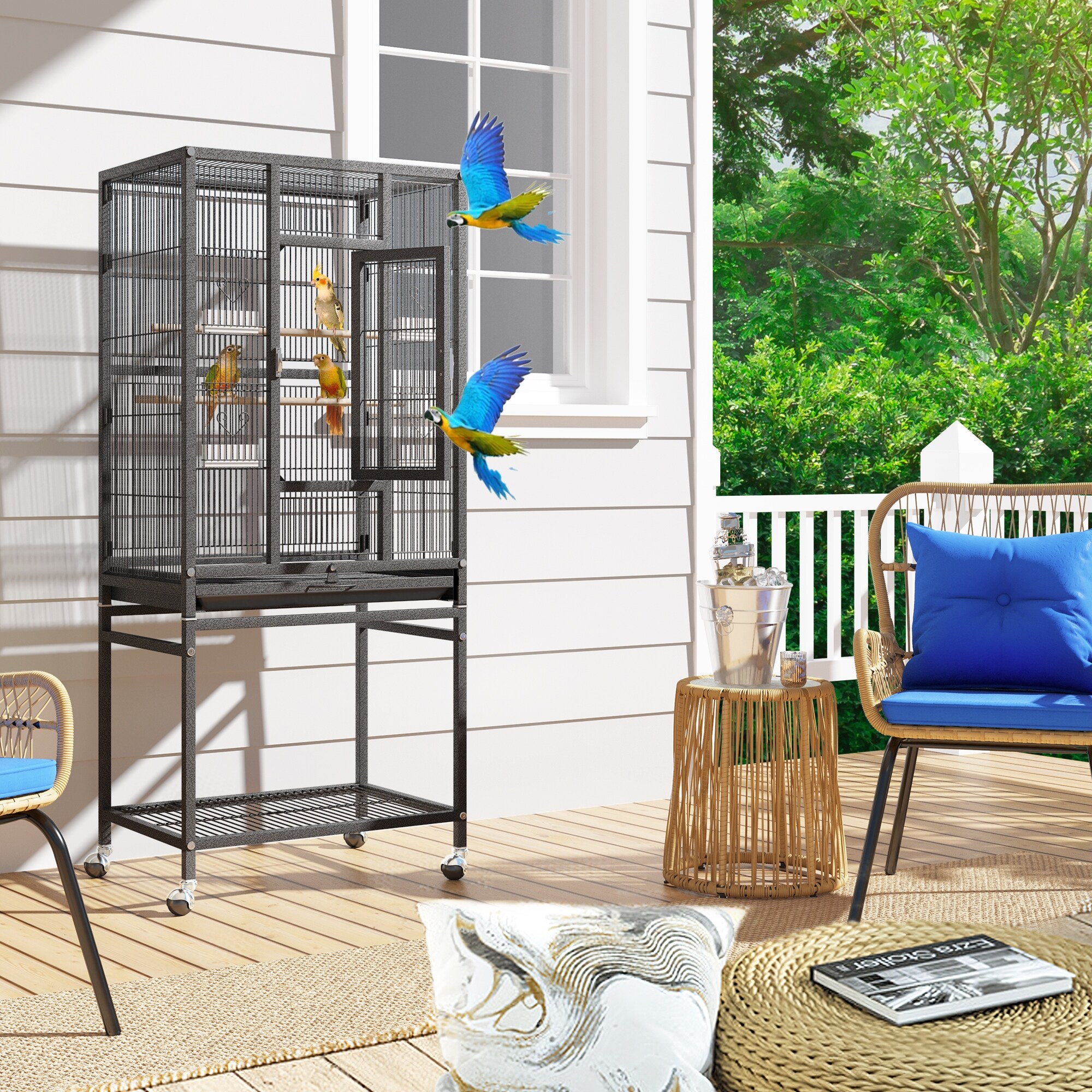 Martha Stewart Canary Cage 3d mon