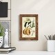 preview thumbnail 52 of 138, Printed Tuscan Fruits IV -Framed Print w/glass-Cherry Red