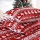 preview thumbnail 3 of 5, 3 Piece Boho Christmas Holiday Bedding Duvet Cover Set