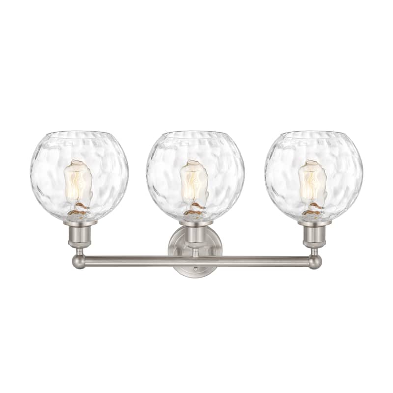 Innovations Lighting Athens Water Glass - 3 Light 26" Bath Vanity Light