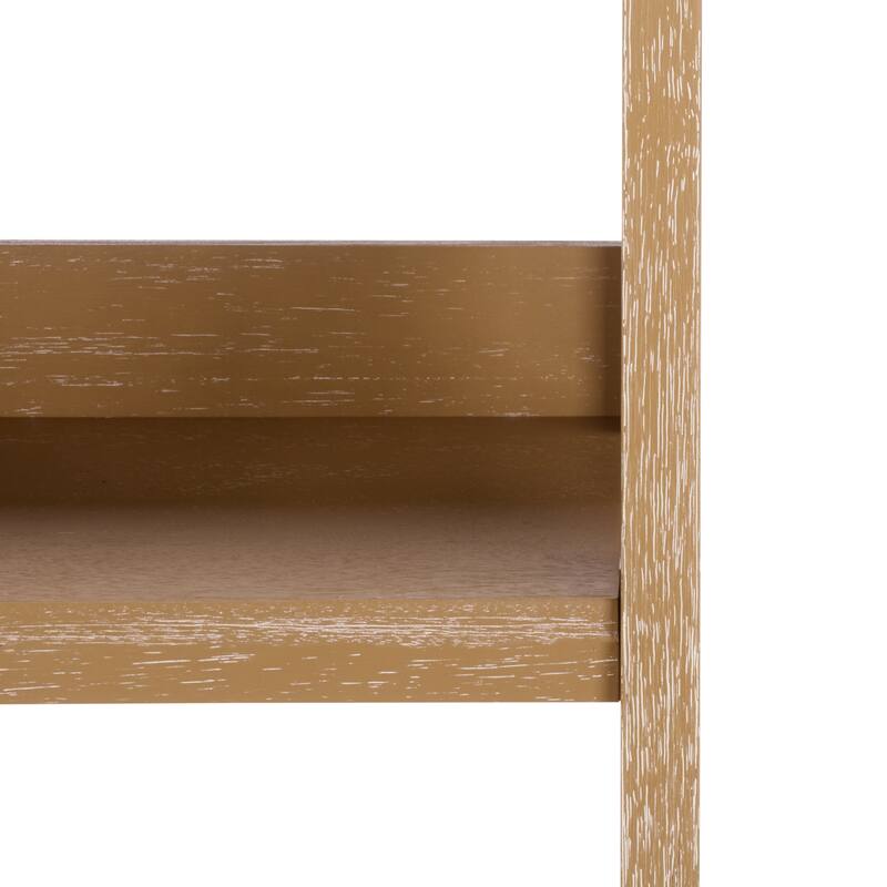 SEI Furniture Amanda 5-Tier Bookcase - 25"W x 21"D x 66"H