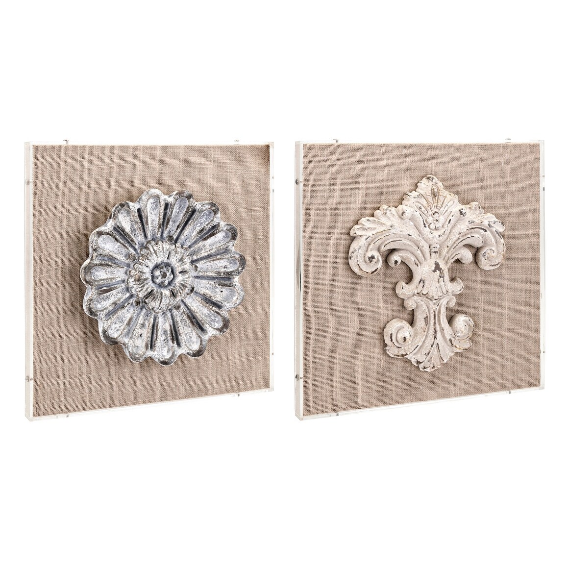 Shop Imax Home A0217132 Carlie Two Piece Mdf Mounted Resin