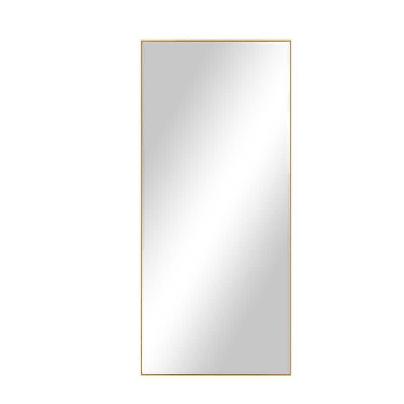 Full Length Free Standing Body Mirror Metal Framed Wall Mirror Large Floor Mirror