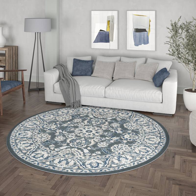 Carrington Traditional Border Indoor Area Rug