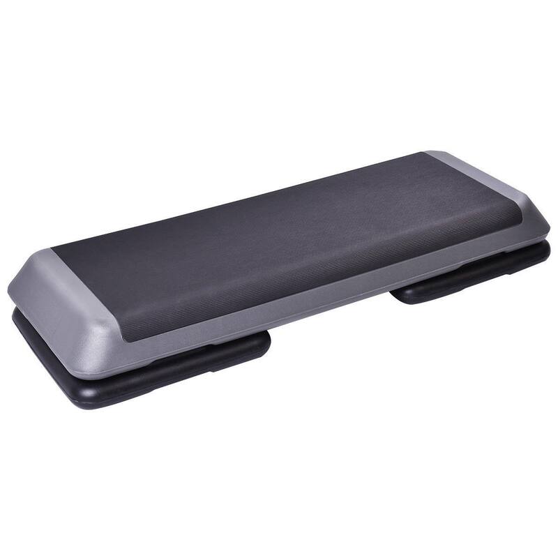 Costway 43'' Aerobic Stepper Step Cardio Fitness Exercise Adjust - See Details