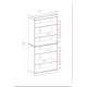 preview thumbnail 4 of 3, 100% Solid Wood 6-Shelf Bookcase with Optional Doors by Palace Imports
